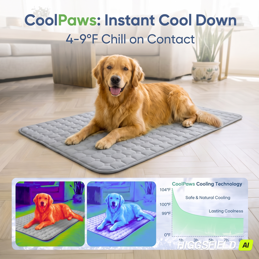 ArcticPaws™ - Self-cooling dog Mat 2.0
