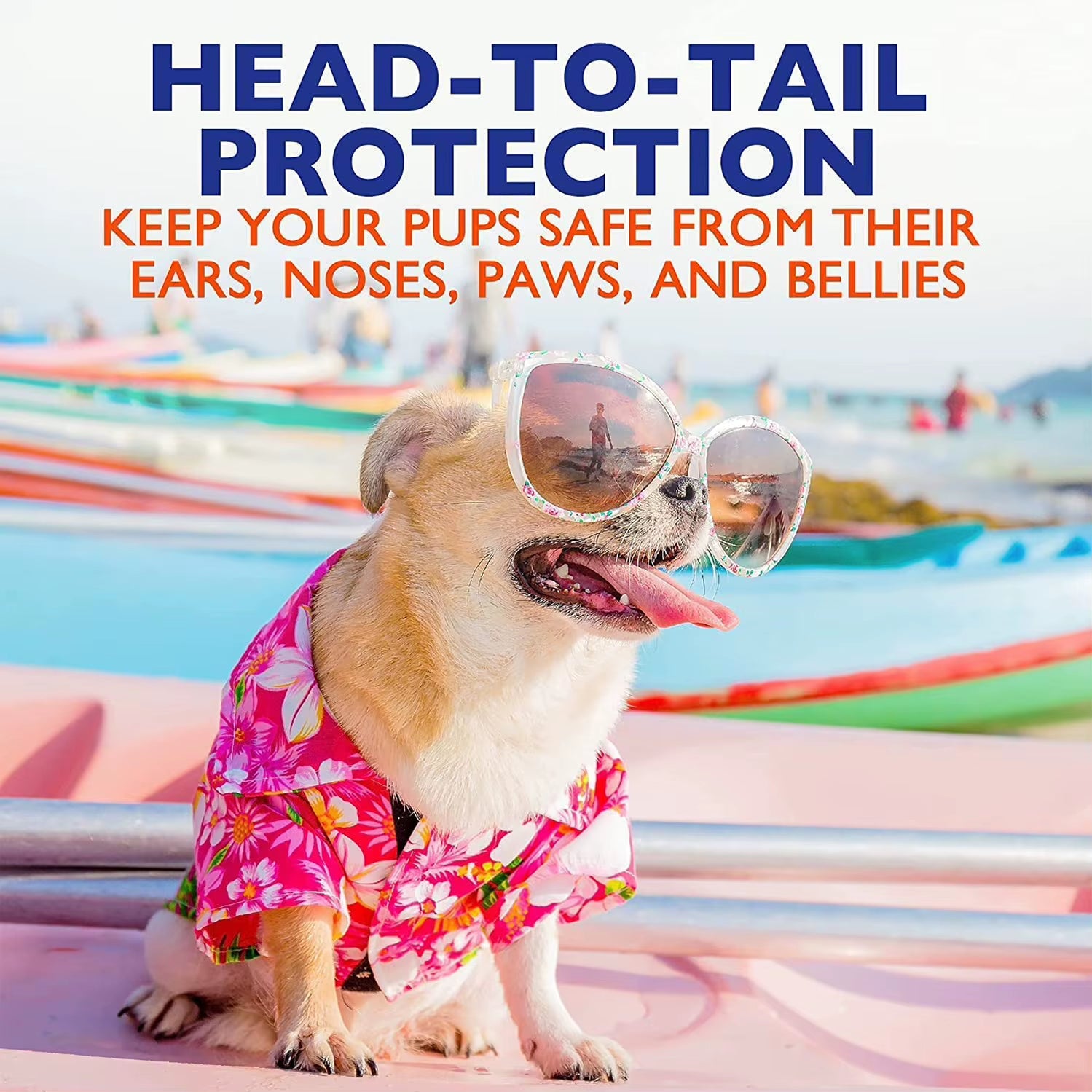 Natural Sun Protection Moisturizer Skin Pet Dog Sun Skin Protect Sunscreen Spray